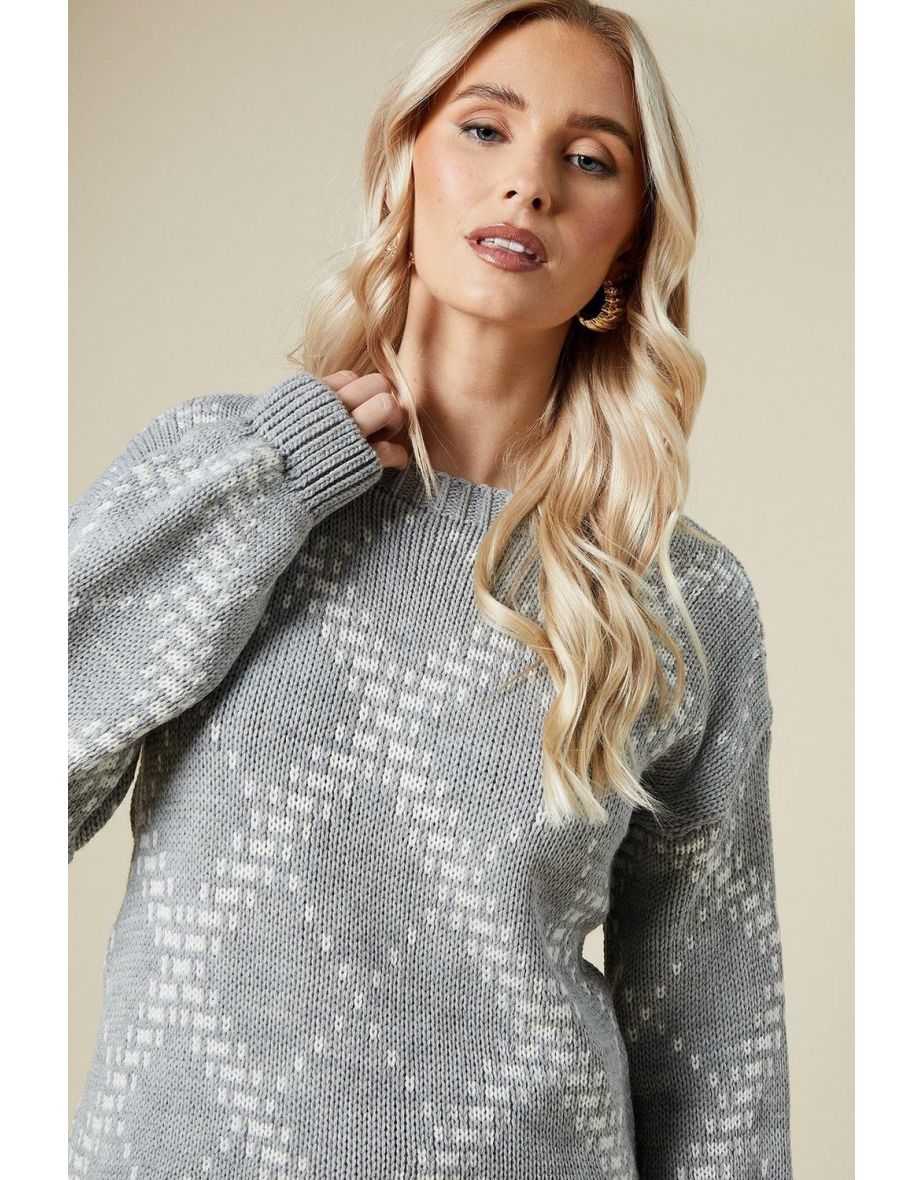 Argle Crew Neck Jumper - 3