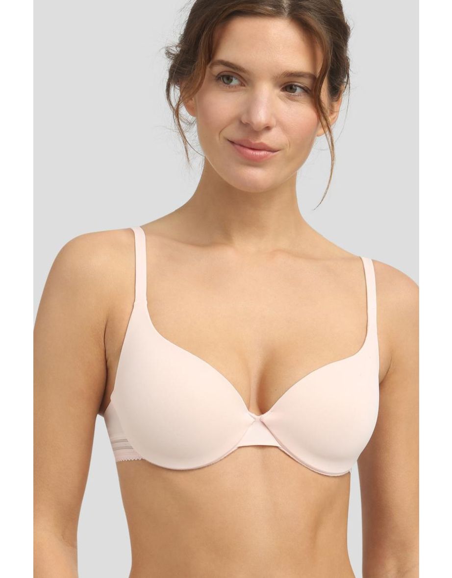 Invisi Fit Padded Bra with Demi-Cups