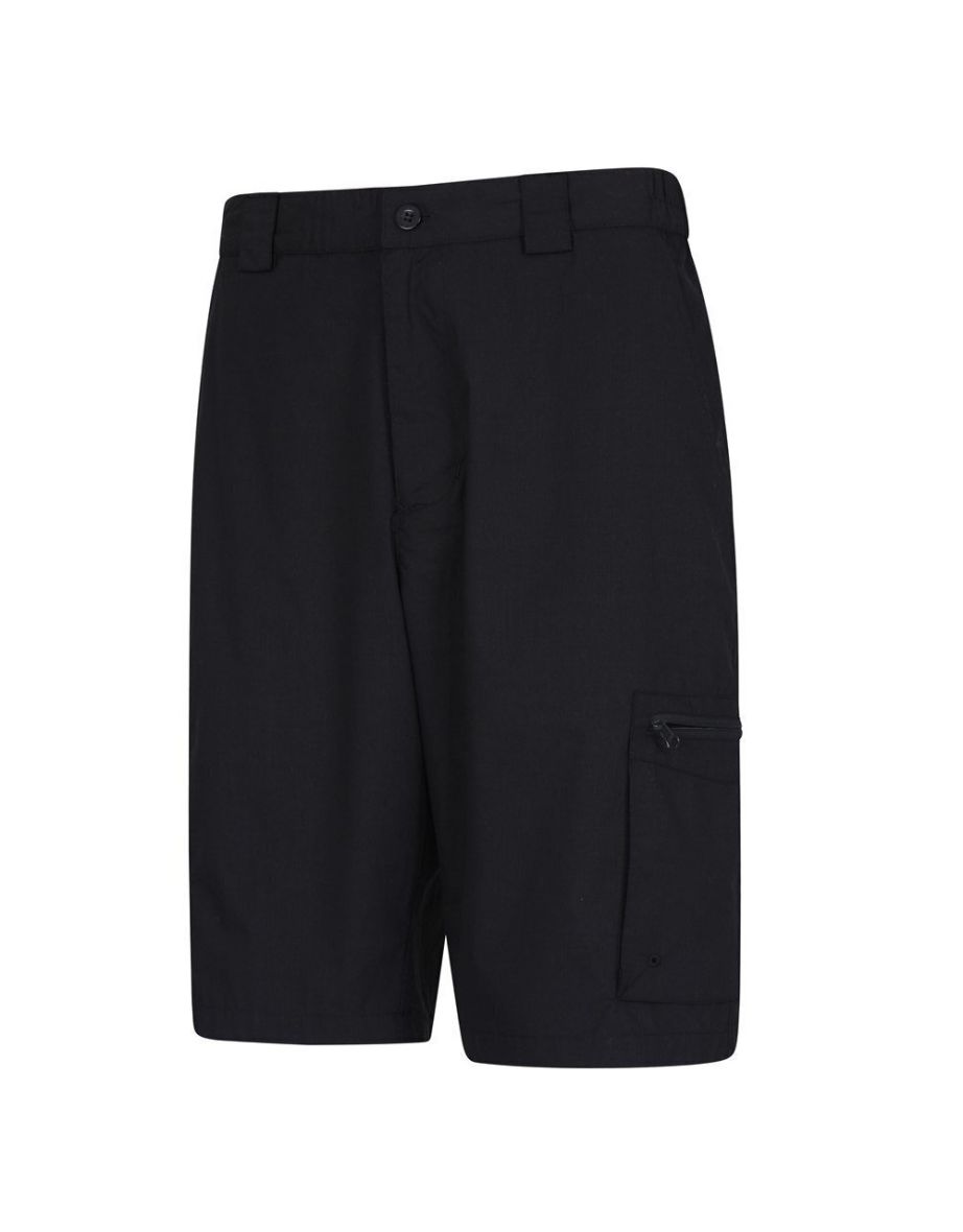 Mountain Warehouse Mens Trek Cargo Shorts - Black - 3