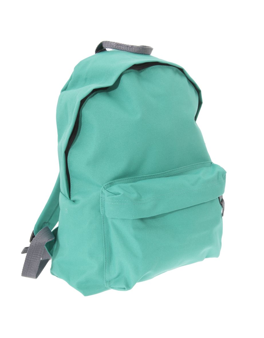 Bagbase Fashion Backpack / Rucksack (18 Litres) (Pack of 2) - Mint/Light Grey
