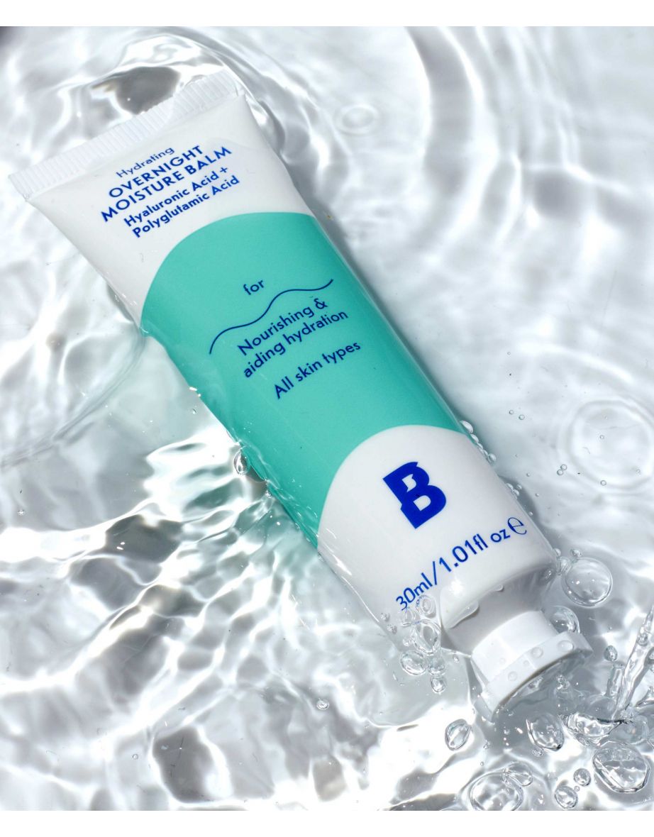 Hydrating Overnight Moisture Balm with Hyaluronic Acid and Polyglutamic Acid Hydrating Overnight Moisture Balm with Hyaluronic Acid and Polyglutamic Acid 2 x 30ml - 2