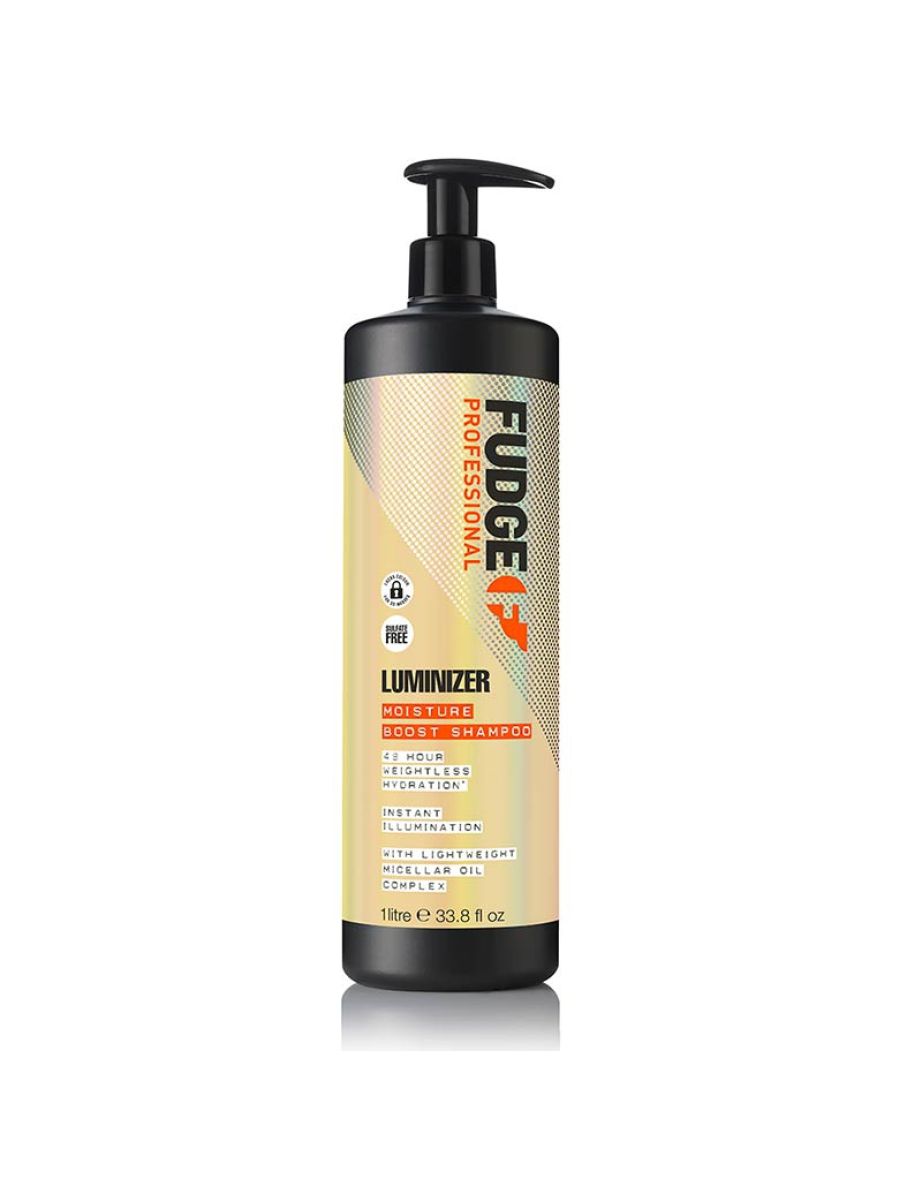 Fudge Luminizer Moisture-Boosting Shine-Enhancing Strengthening Shampo