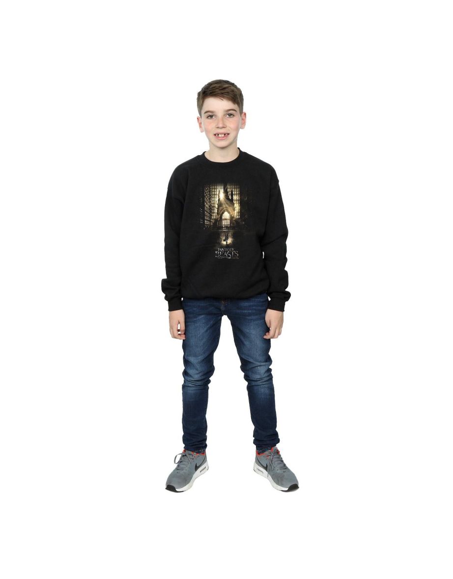 Fantastic Beasts Boys Movie Poster Sweatshirt - Black - 3