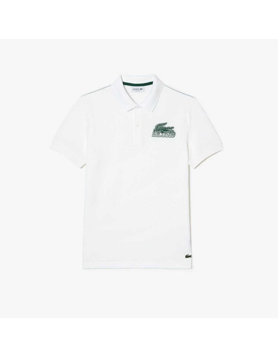 Lacoste 2 button polo shirt best sale