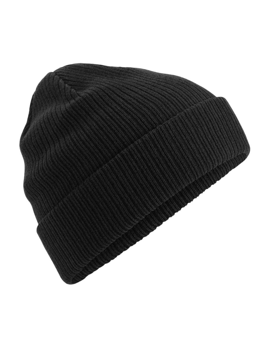 Beechfield Organic Cotton Beanie - Black
