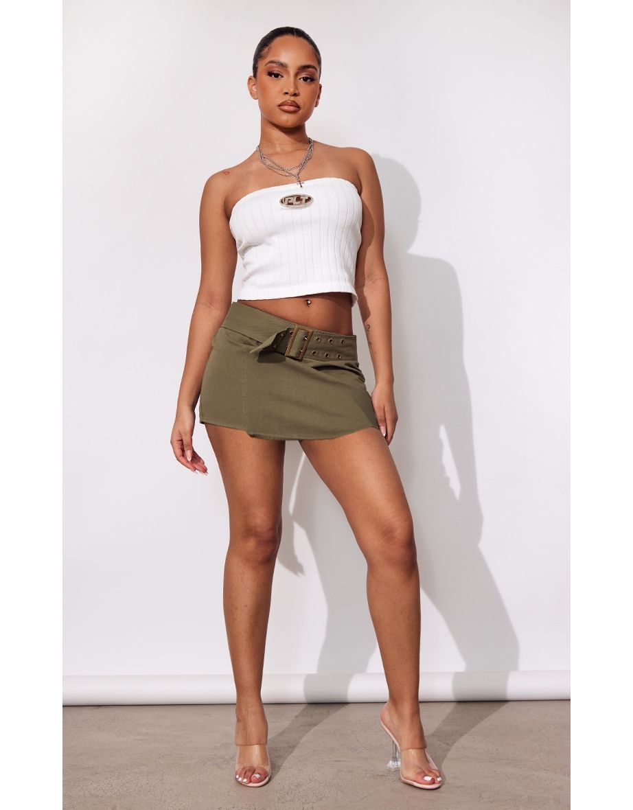 Bodycon green skirt best sale