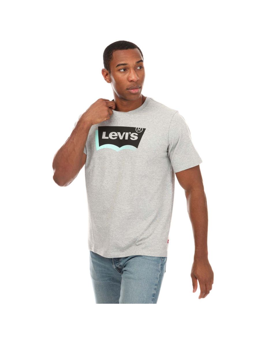 Shop Men s Levis Relaxed Fit T Shirt in Grey Online in Qatar VogaCloset