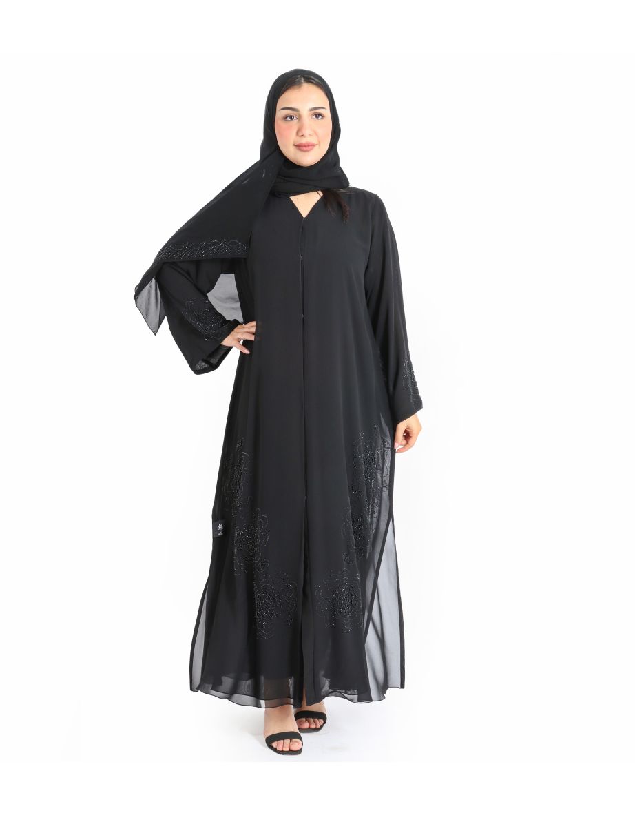 Luxury Crystal Handwork Emirati Abaya