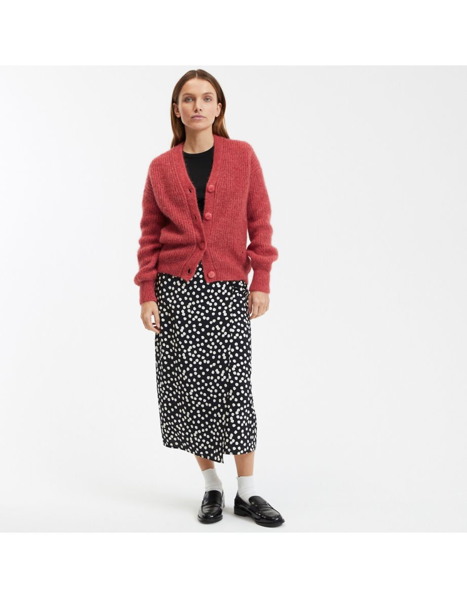 Signatures Gildas Cardigan with V-Neck in Alpaca Mix
