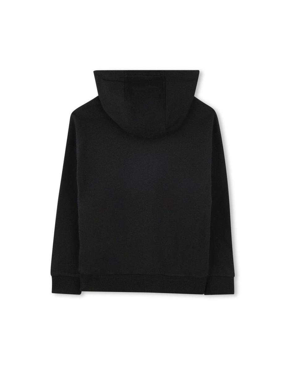 Timberland Boys 1973 Logo Pullover Hoodie Black - black - 1