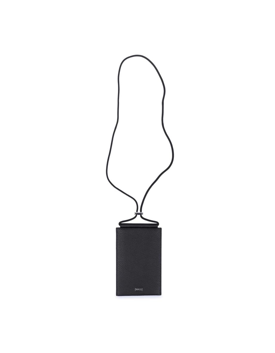 Accessories Boss Crosstown Phone Neck Pouch in Black
