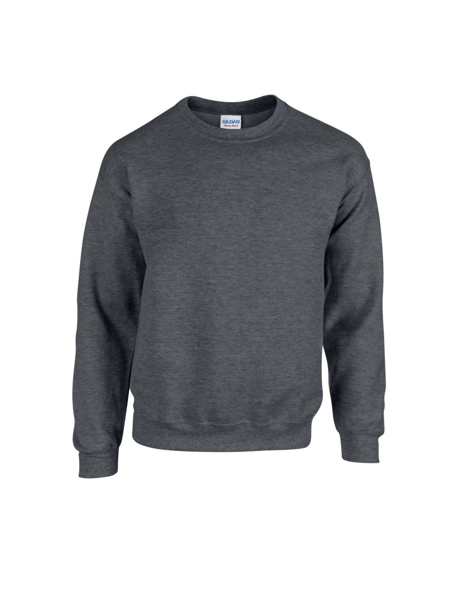Gildan Mens Heavy Blend Sweatshirt - Dark Heather