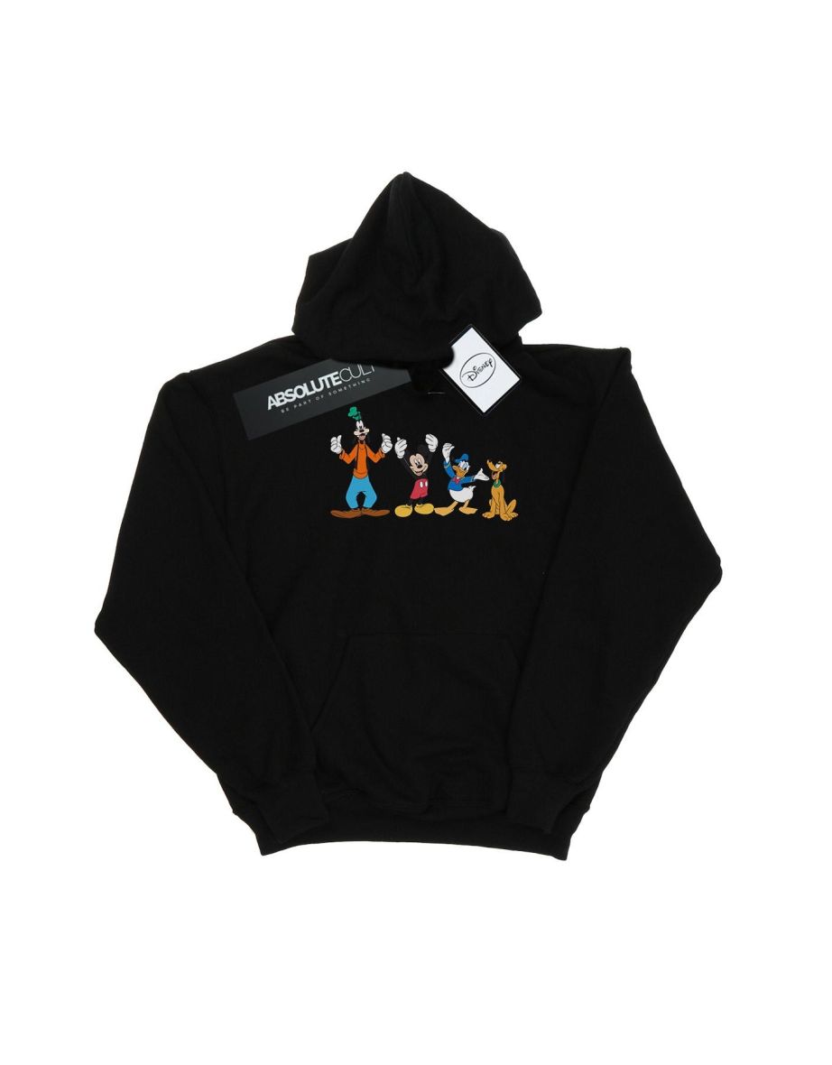 Disney Boys Mickey Mouse Friends Hoodie - Black - 3