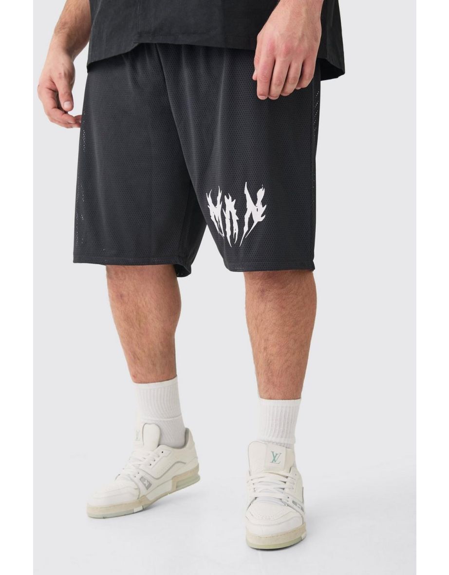 Plus Airtex Basket Ball Short - black