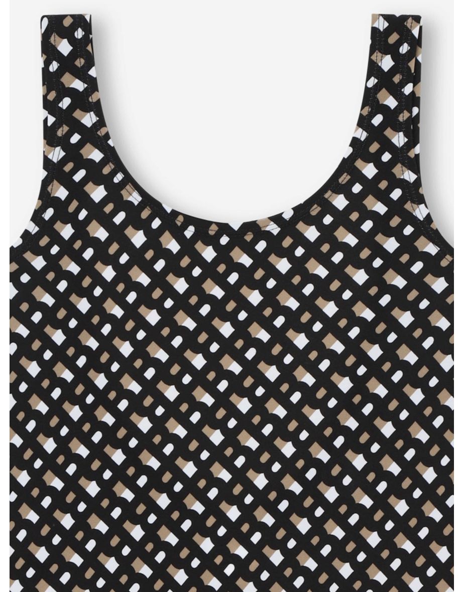 Girls Monogram Swimsuit in Multicolour - 3