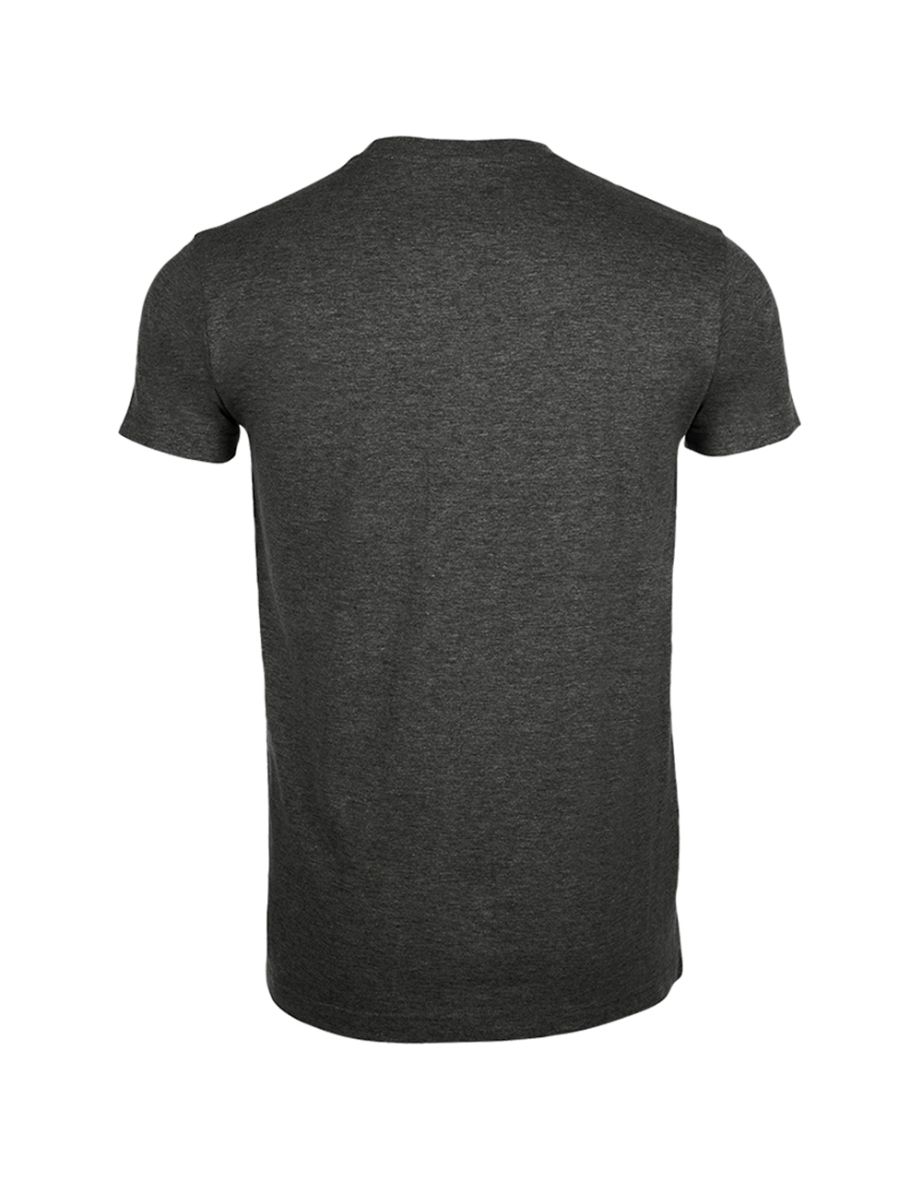 SOLS Mens Imperial Slim Fit Short Sleeve T-Shirt - Charcoal Marl - 1