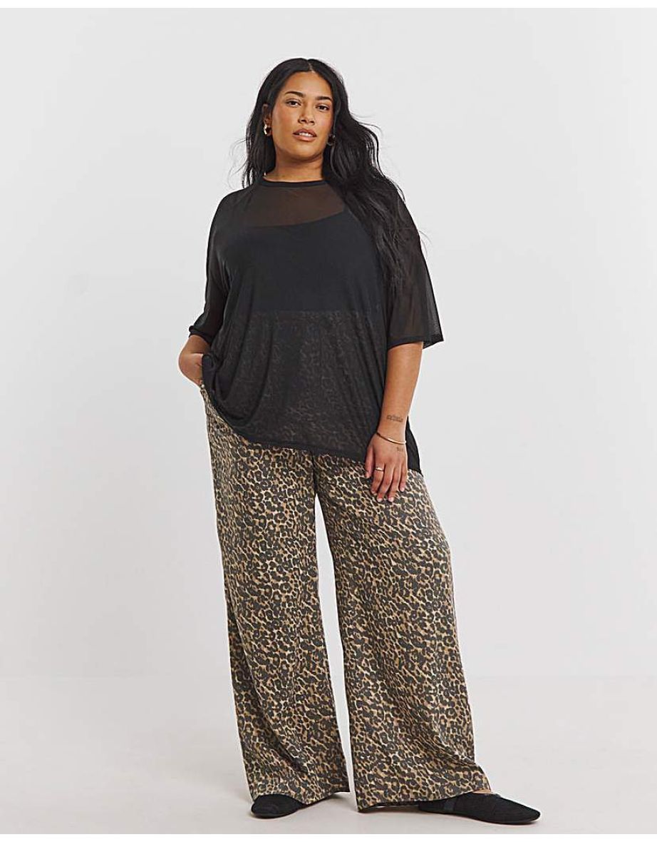 Mesh Oversized T-Shirt