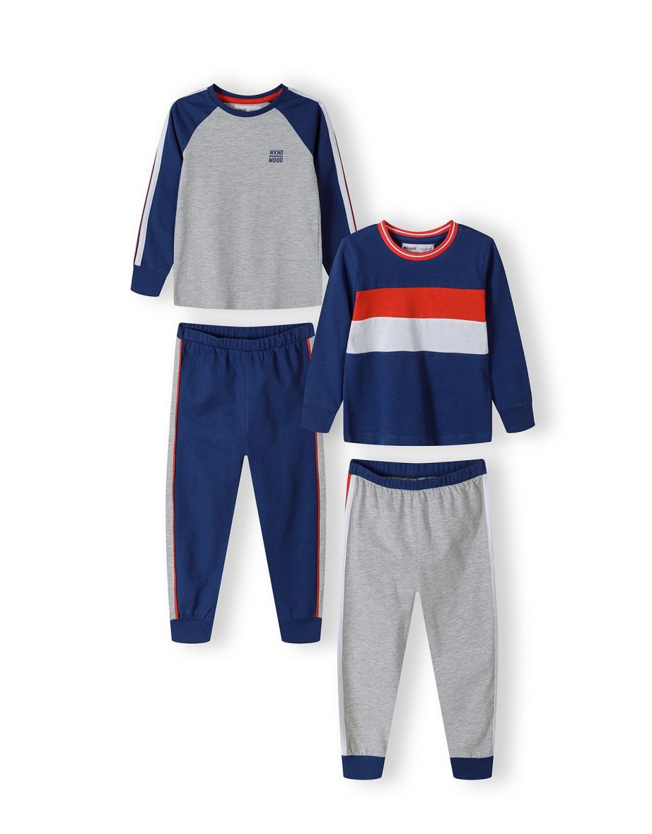 Boys Two Pack Pyjama Set