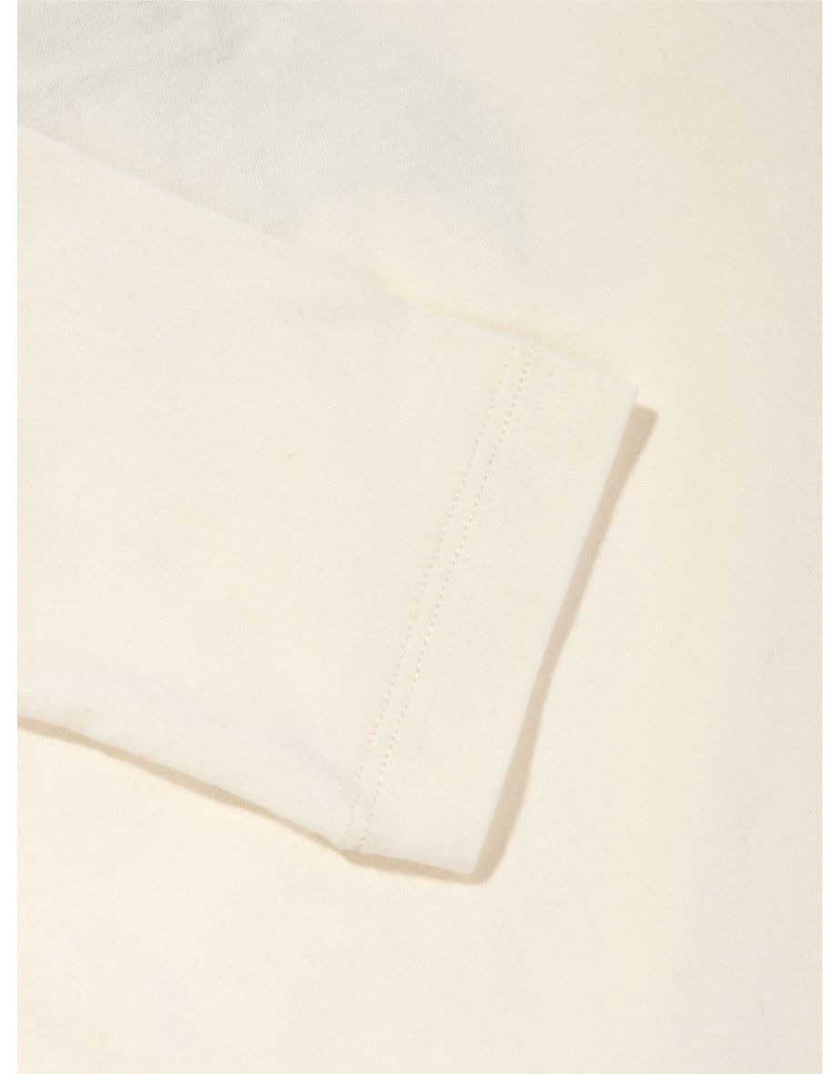Etro Girls Long Sleeve Logo T-Shirt in Ivory - 3