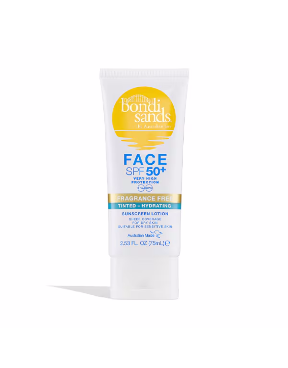 Bondi Sands SPF50+ Fragrance Free Sunscreen Matte Tinted Face Lotion 7