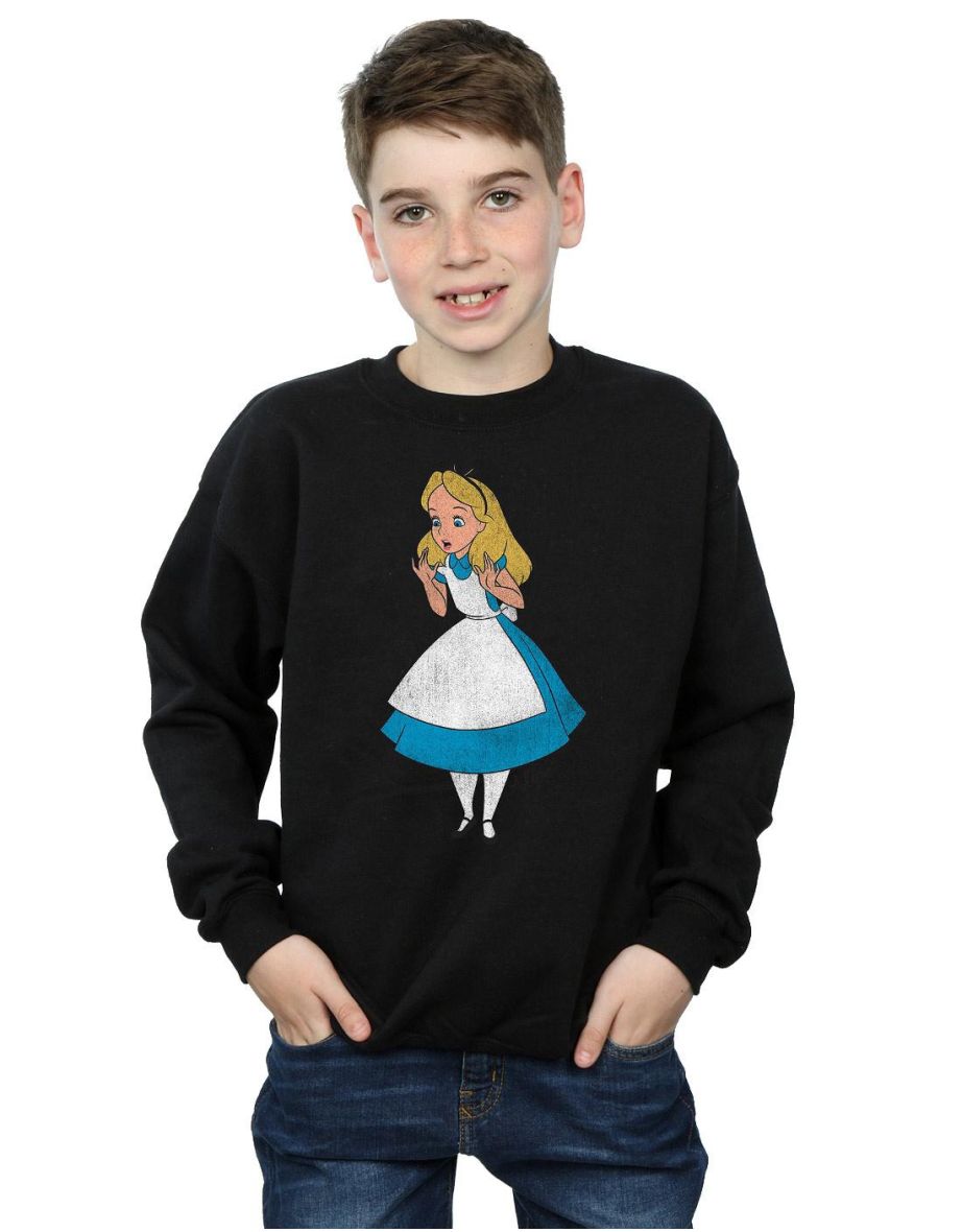 Disney Boys Alice In Wonderland Classic Alice Sweatshirt