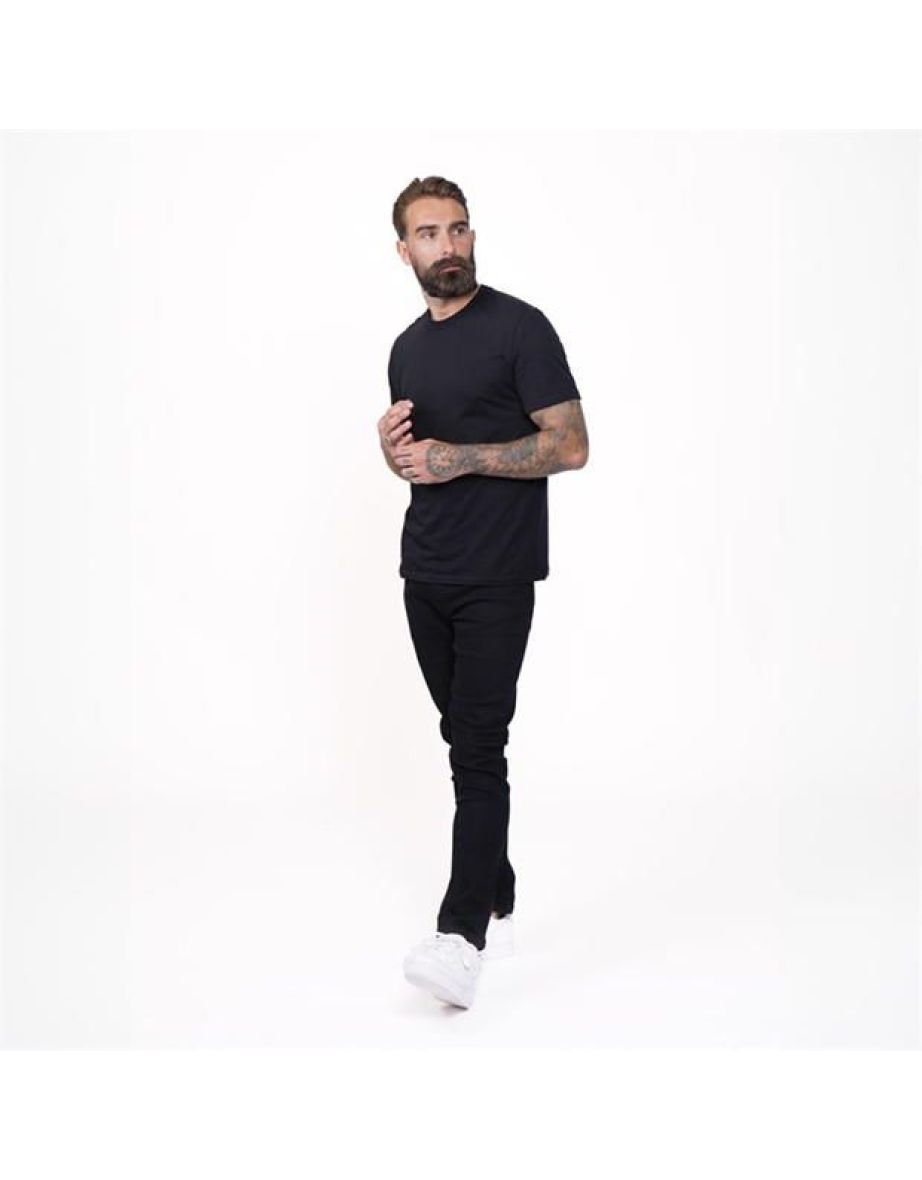 Men's Firetrap Skinny Jeans in Black