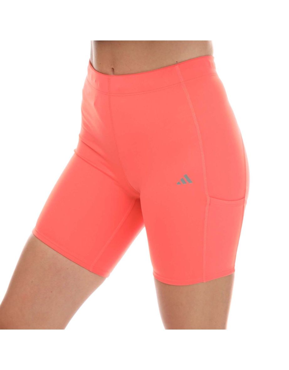 Shop Women s adidas Fast Heat.RDY Short Leggings in Pink Online in Bahrain VogaCloset