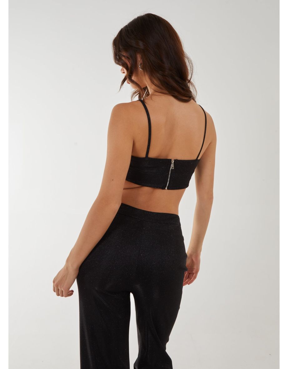Metallic Crop Top - 3