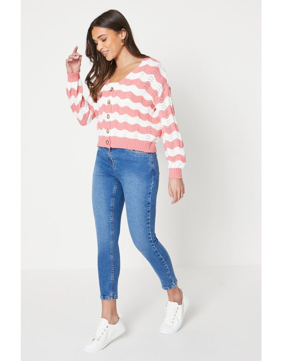 Petite Jade Mid Rise Skinny Jeans