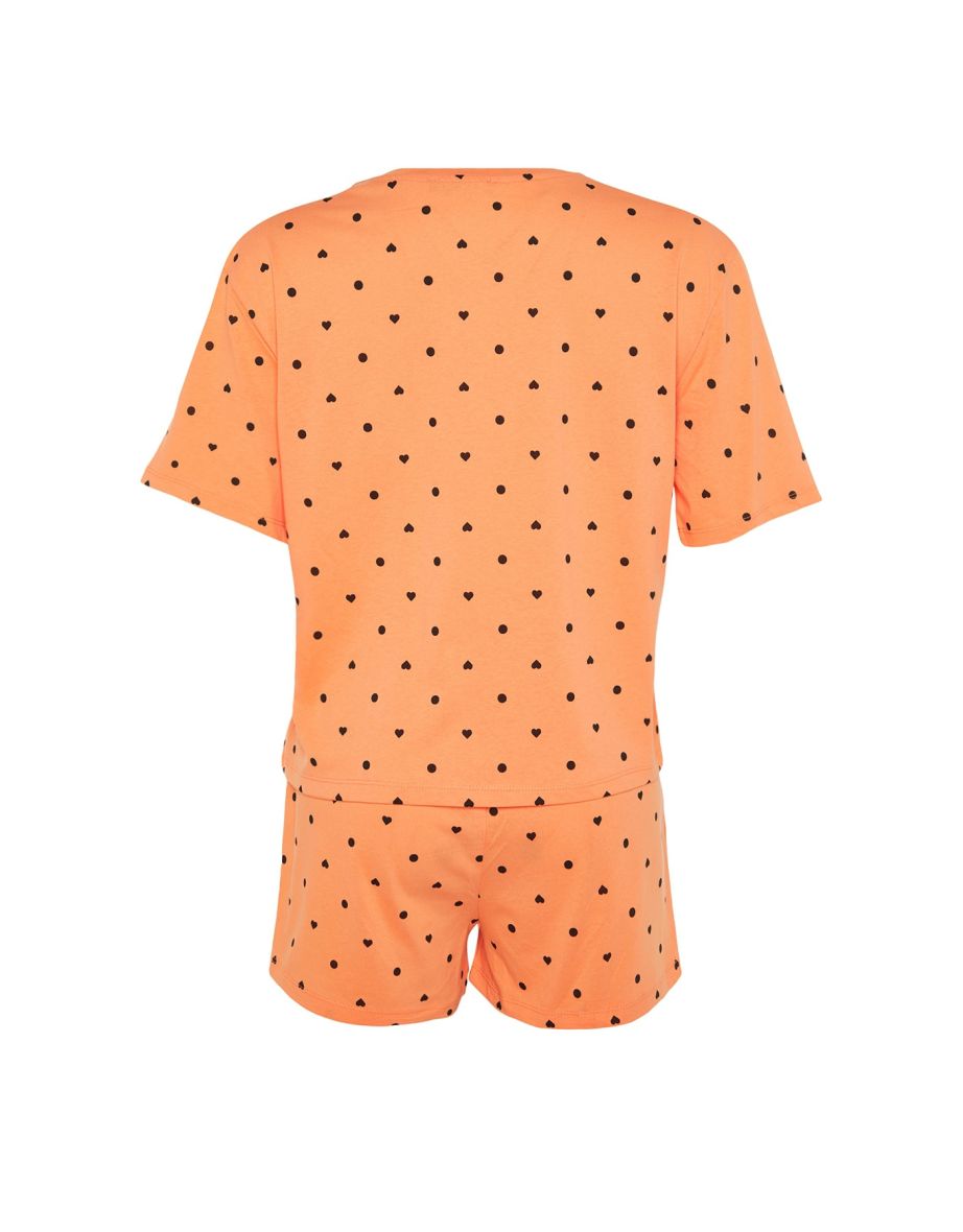 Pajama Set - Yellow - Polka dot - 7