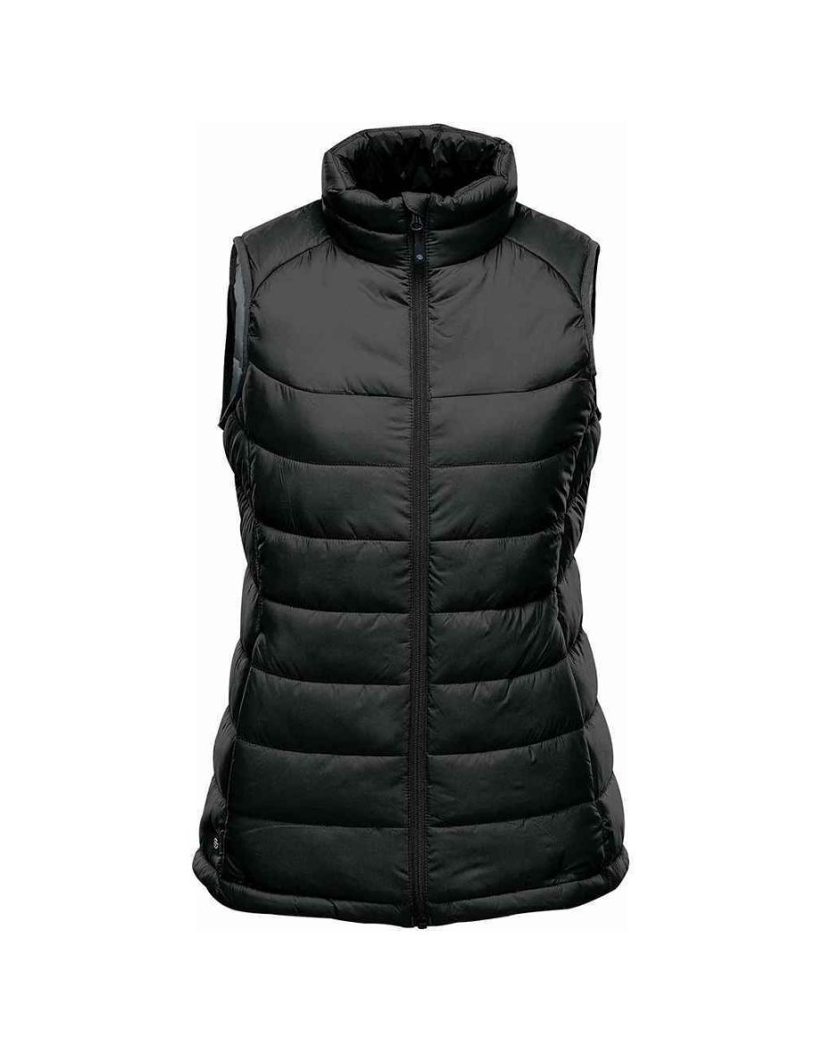 Stormtech Womens/Ladies Stavanger Thermal Body Warmer - Black/Graphite Grey