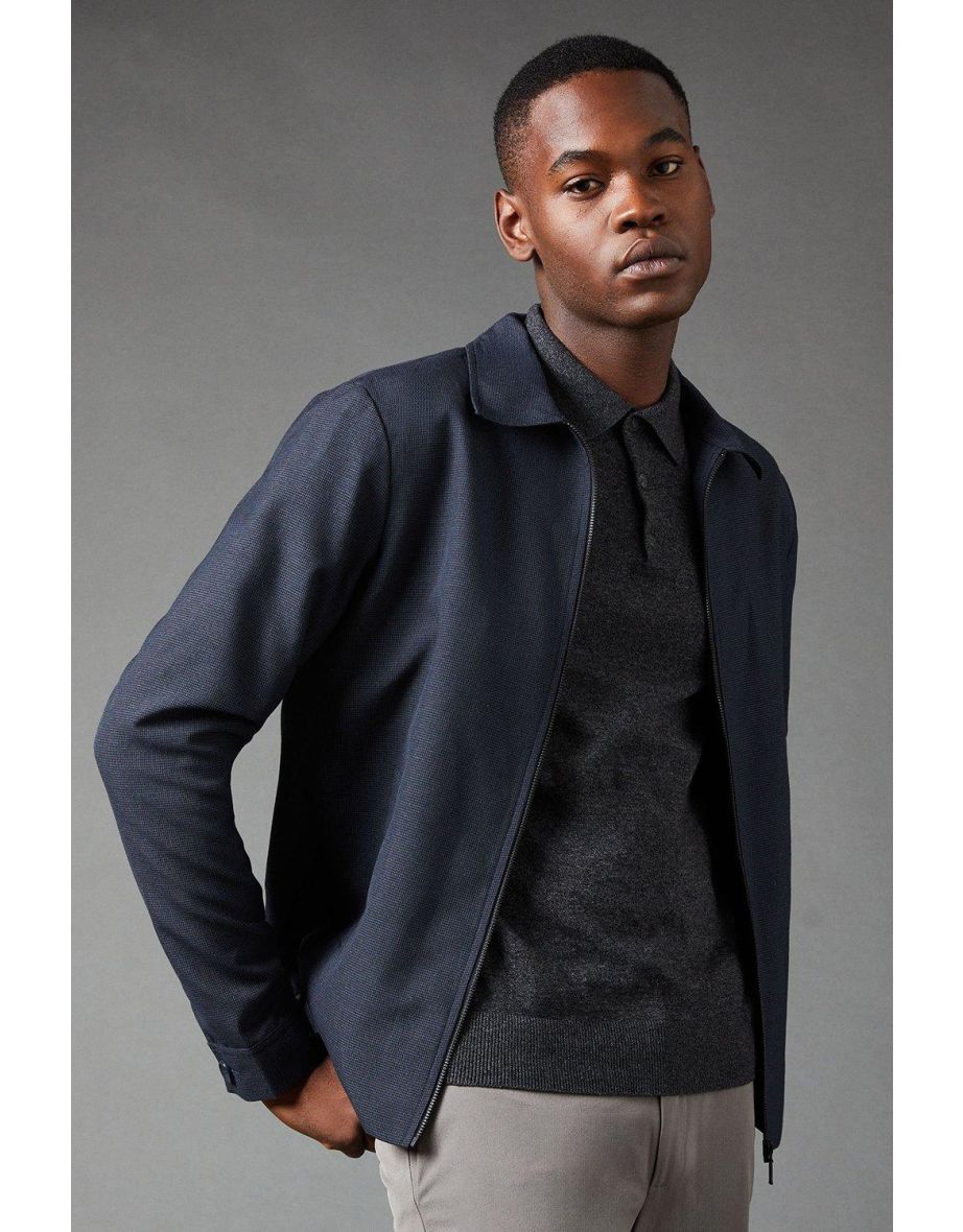 Smart Check Harrington Jacket