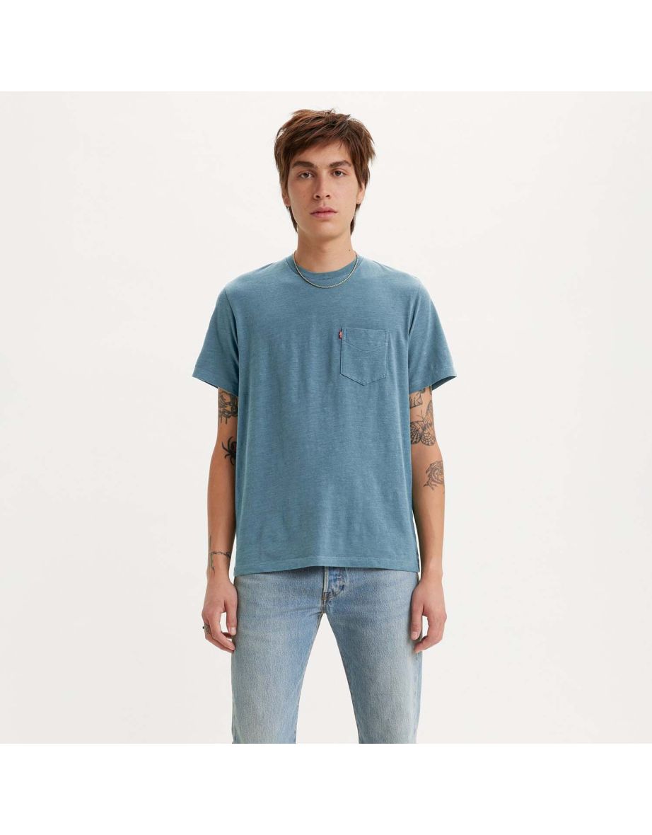 Levis pocket shirt best sale