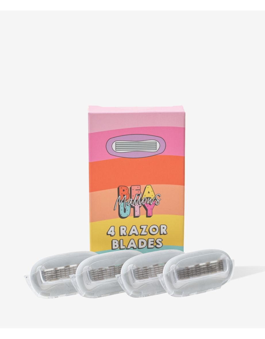 Four Razor Blades Refills