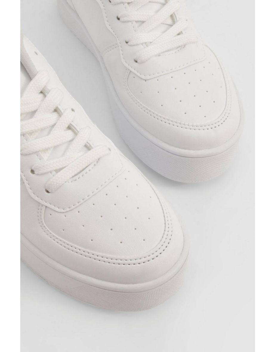 Boohoo White Sneakers - 3