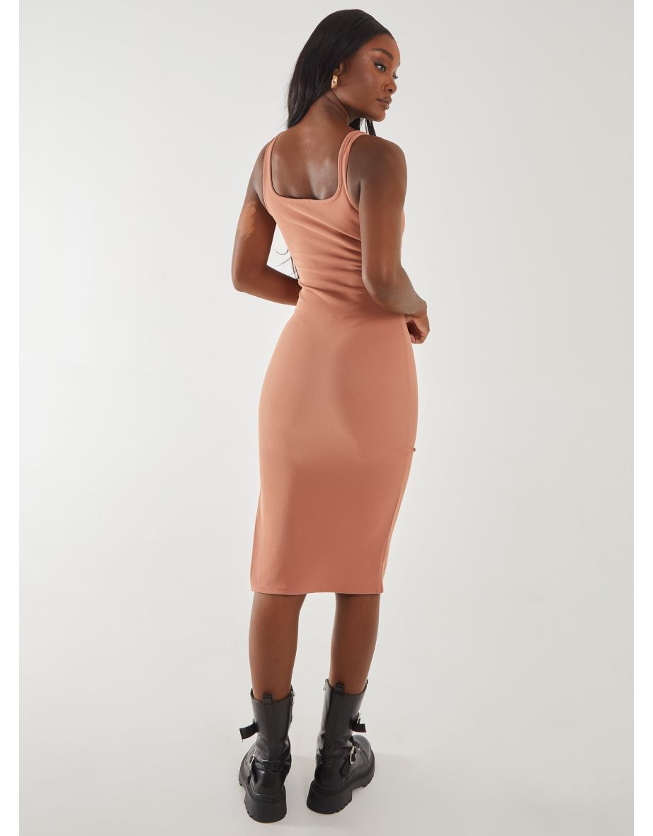 Bandage Midi Dress - 3