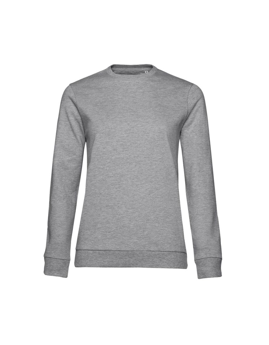 B&C Womens/Ladies Set-in Sweatshirt - Grey Heather