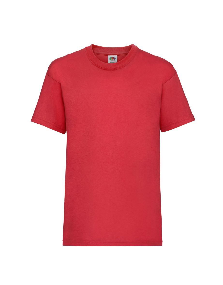 Fruit of the Loom Childrens/Kids Value T-Shirt - Red