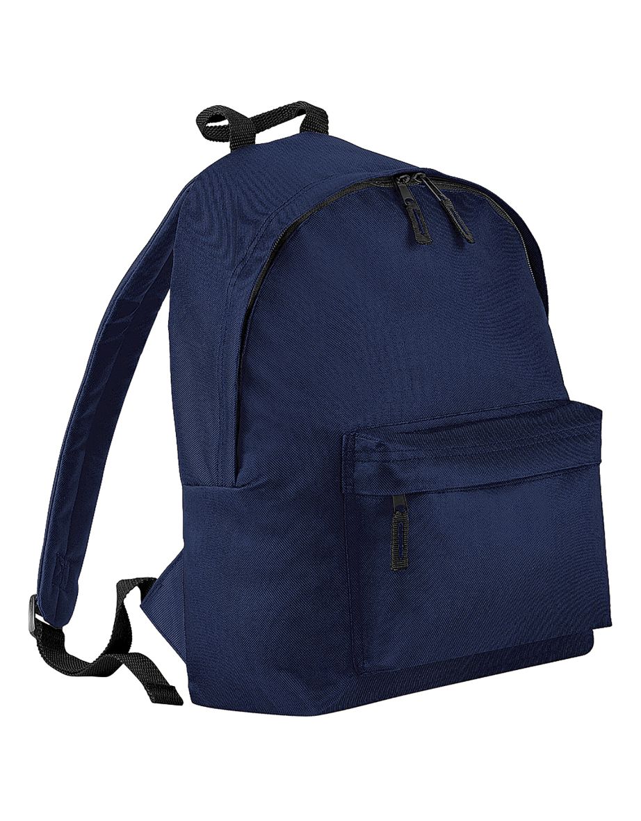 Bagbase Fashion Backpack / Rucksack (18 Litres) (Pack of 2) - French Navy