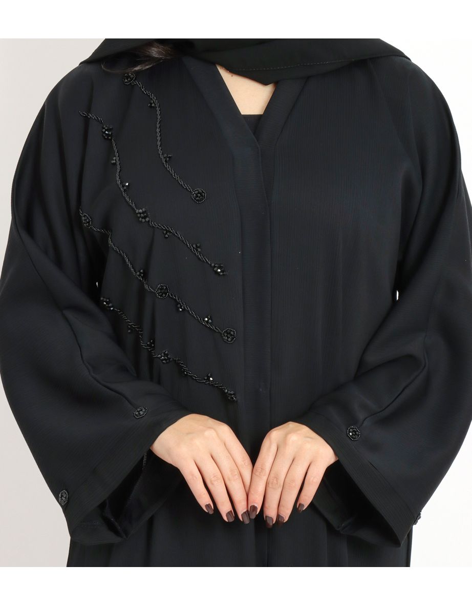Handcrafted Modern Abaya - 3