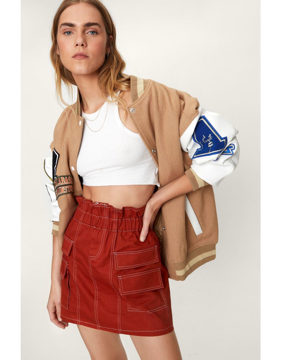 Oasis paperbag outlet skirt