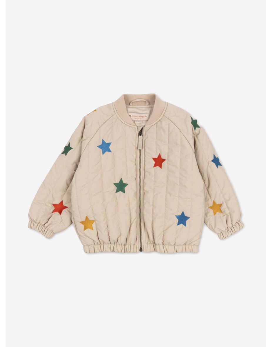 Kids Star Juno Bomber Jacket in Beige