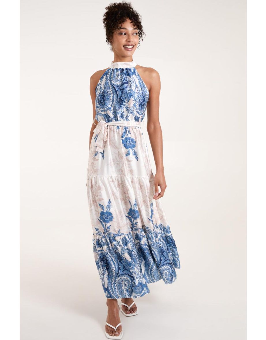 Paisley Floral Occasion Dress