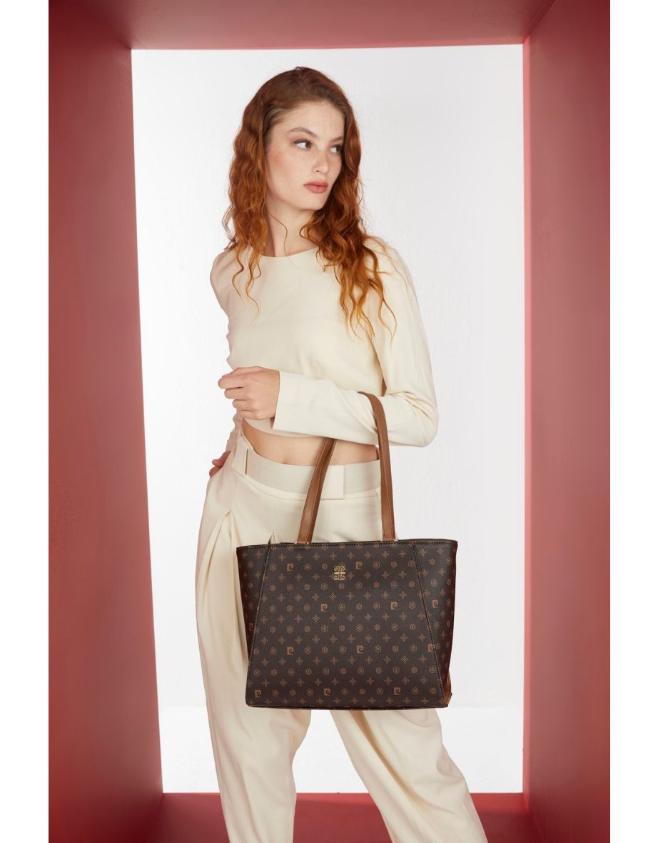 Brown Monogram Women's Shoulder Bag