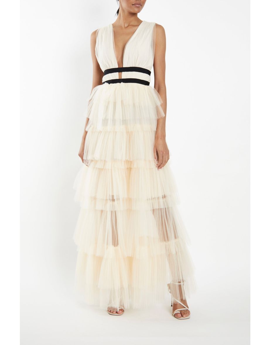 Bcbgmaxazria tulle outlet skirt