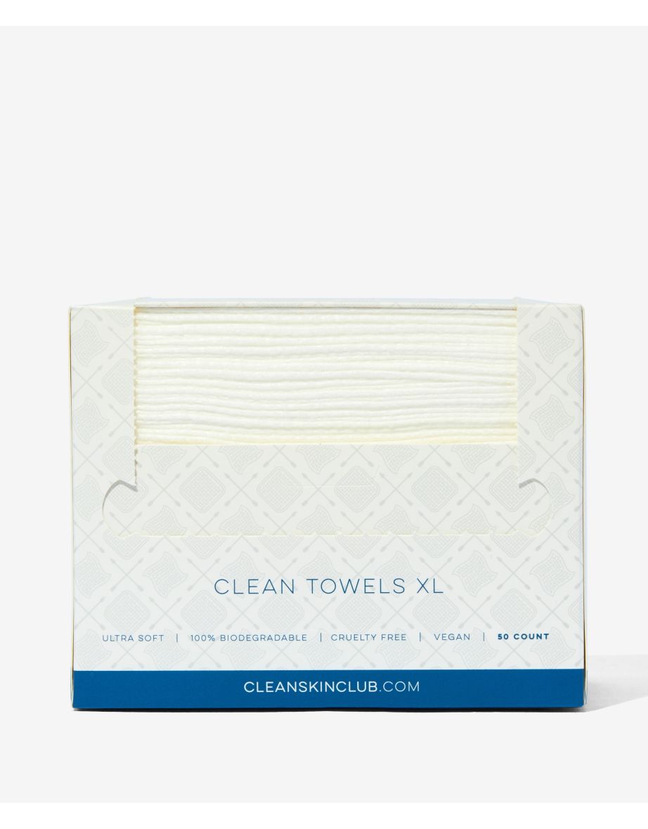 CLEAN SKIN CLUB CLEAN TOWELS XL-50 COUNT