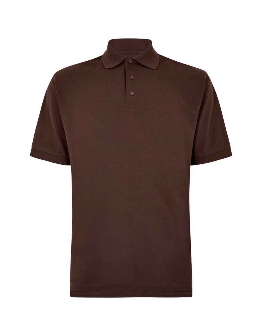 Kustom Kit Mens Klassic Piqué Polo Shirt - Deep Wine - 1