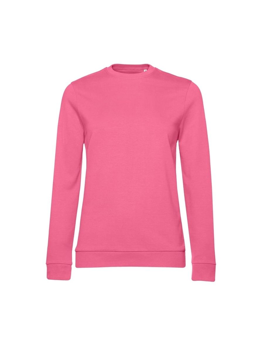 B&C Womens/Ladies Set-in Sweatshirt - Light Pink