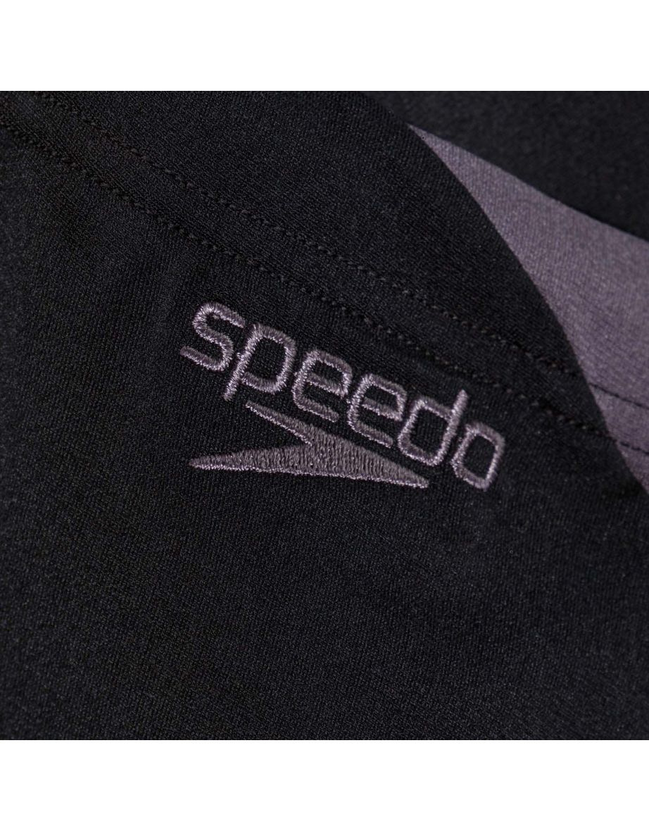 Men's Speedo Hyper Boom Splice Aqua Shorts in Black - 2