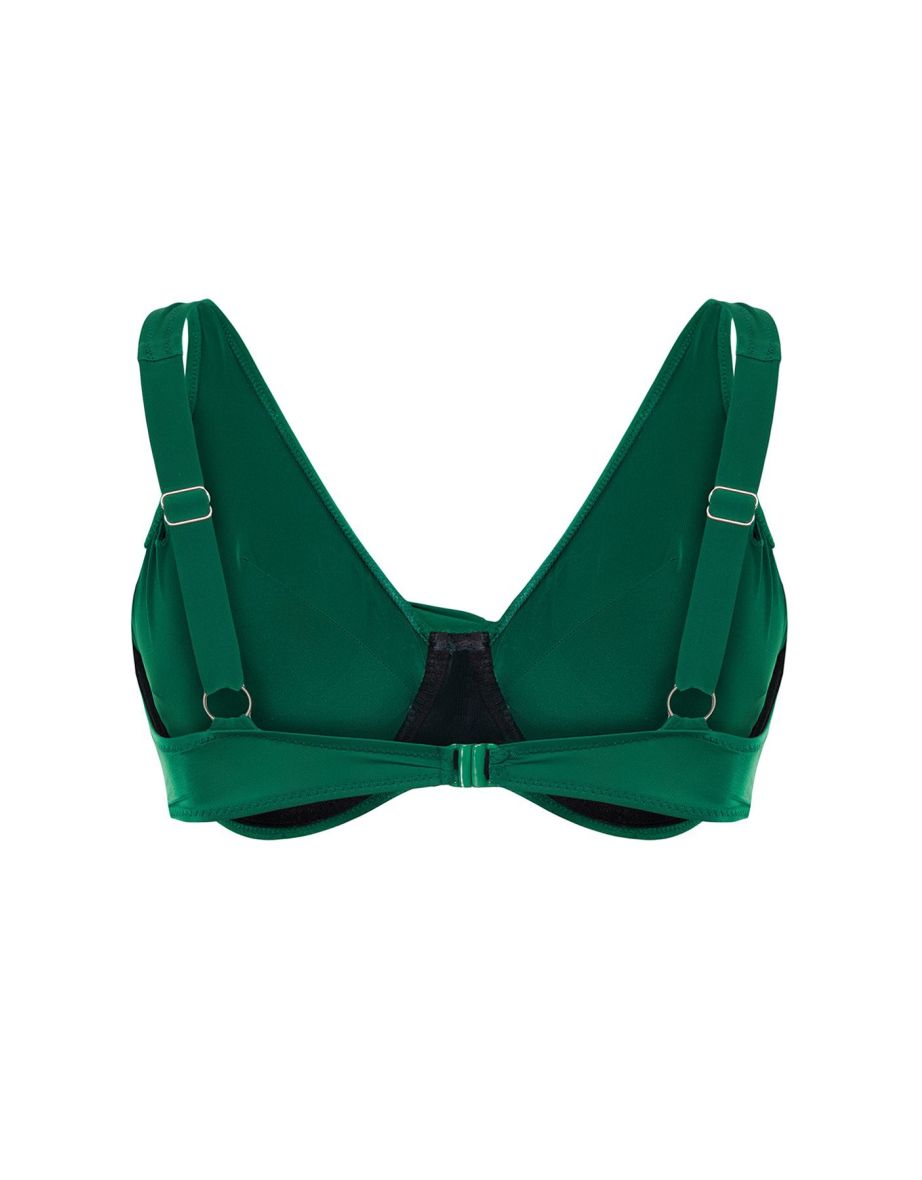 Emerald Green Bikini Top - 3